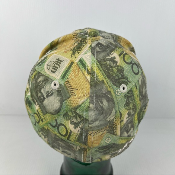 Unit $100 Graphic Hat Large or 7 3/8 Green - Picture 3 of 6